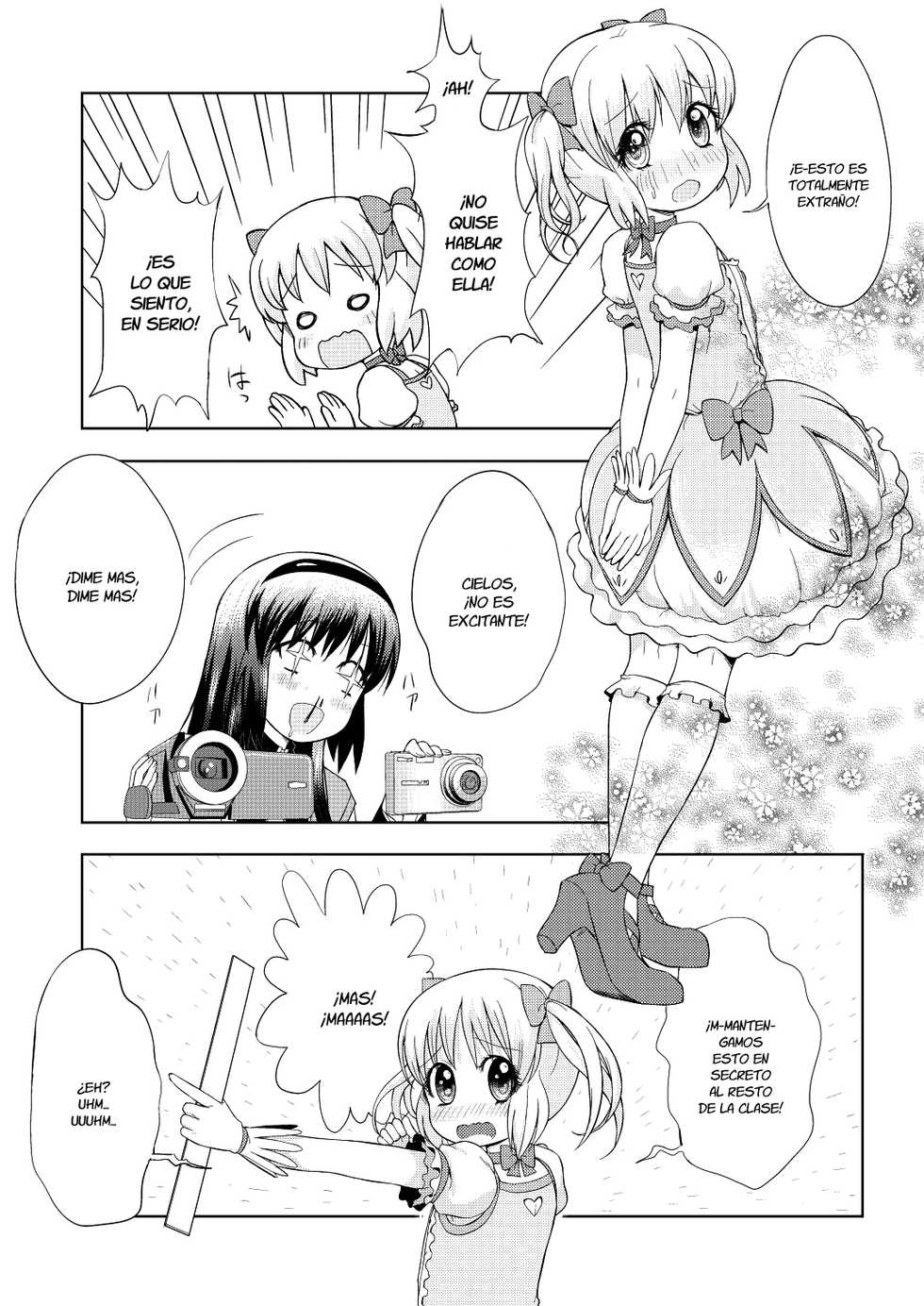[KINOKOYA (Ere 2 Earo)] Otokonoko Cosplay Manga Desu yo (Puella Magi Madoka Magica) [Spanish] {Fanboo} [Digital] - Page 6
