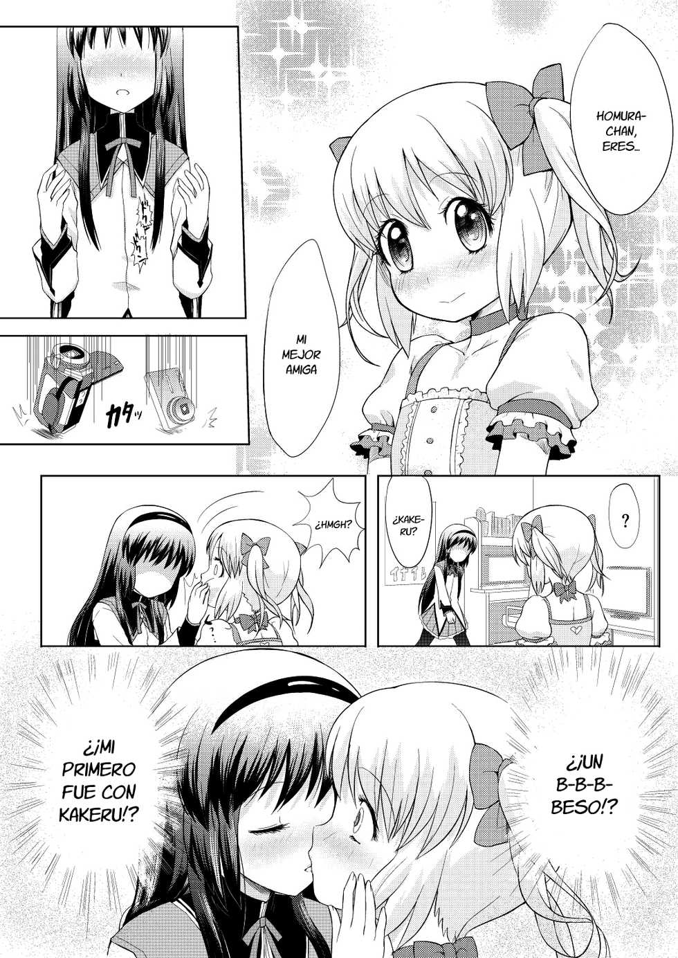 [KINOKOYA (Ere 2 Earo)] Otokonoko Cosplay Manga Desu yo (Puella Magi Madoka Magica) [Spanish] {Fanboo} [Digital] - Page 7