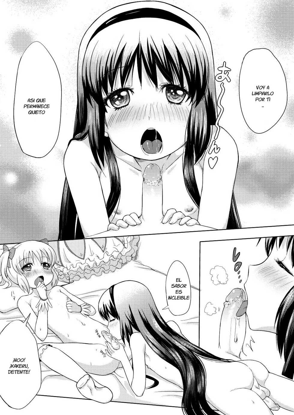 [KINOKOYA (Ere 2 Earo)] Otokonoko Cosplay Manga Desu yo (Puella Magi Madoka Magica) [Spanish] {Fanboo} [Digital] - Page 11