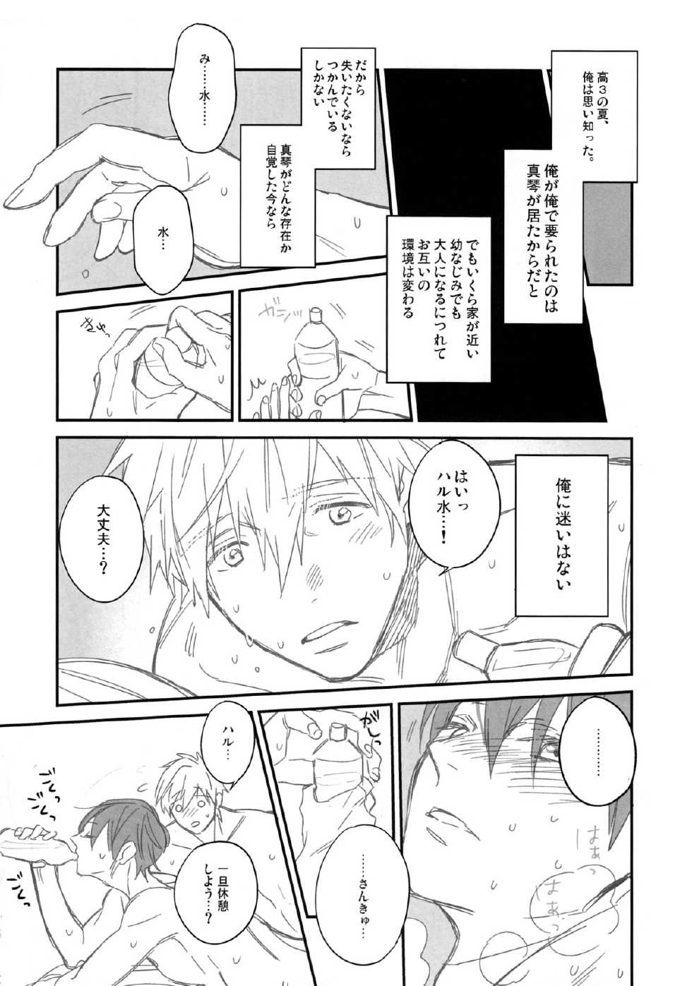 (C87) [Onichikusyou (Oni)] Kiss!! (Free!) - Page 6