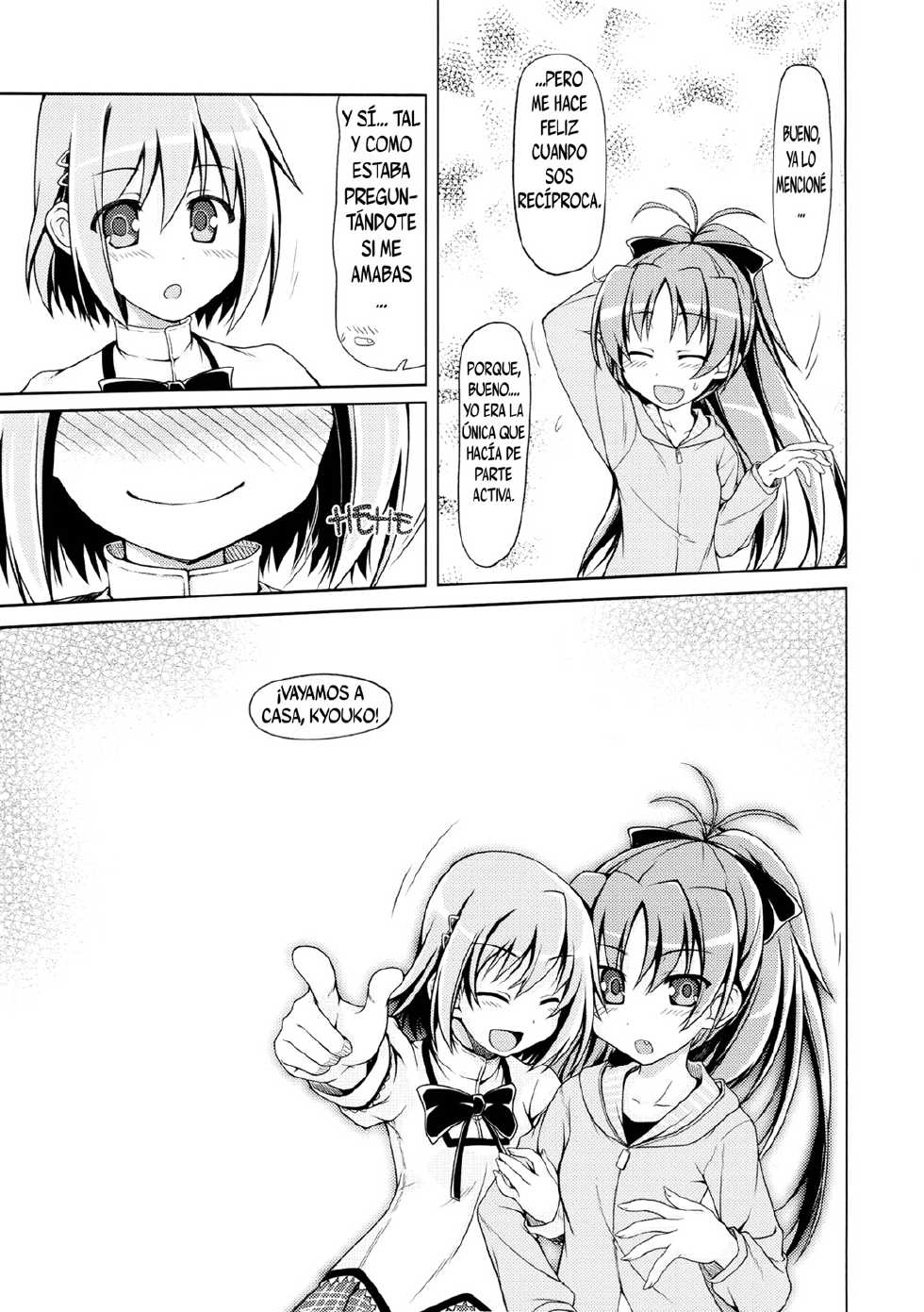 (C81) [Sinosino [Sinohara Sinome]) All I Need is your Smile | Todo lo que me Hace Falta es tu Sonrisa (Puella Magi Madoka Magica) [Spanish] [Sólo Yuri Traducido] - Page 22