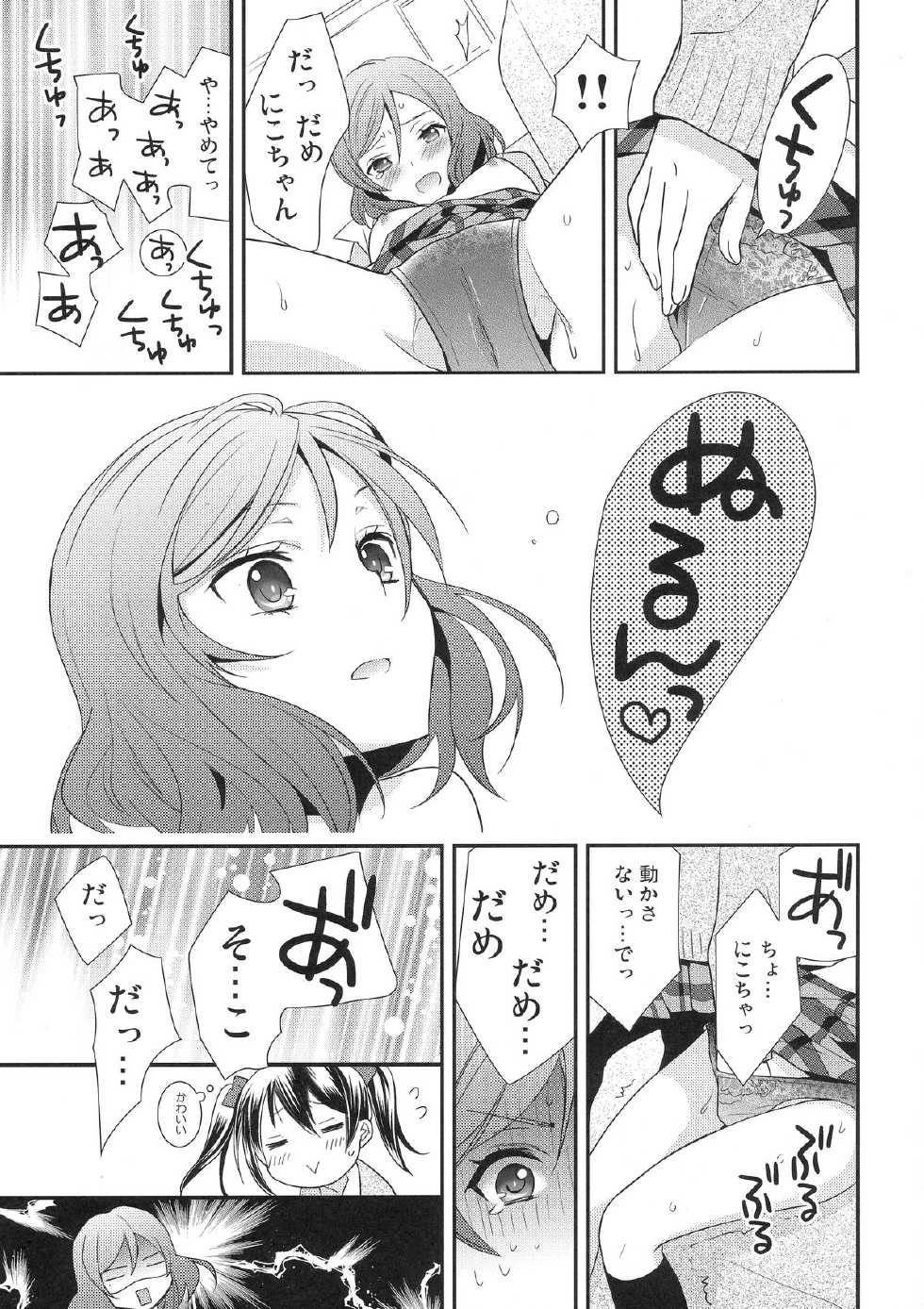 (Bokura no Love Live! 3) [Sweet Pea (Ooshima Tomo)] Maki-chan ga Otoile o Gaman suru Ohanashi (Love Live!) - Page 11