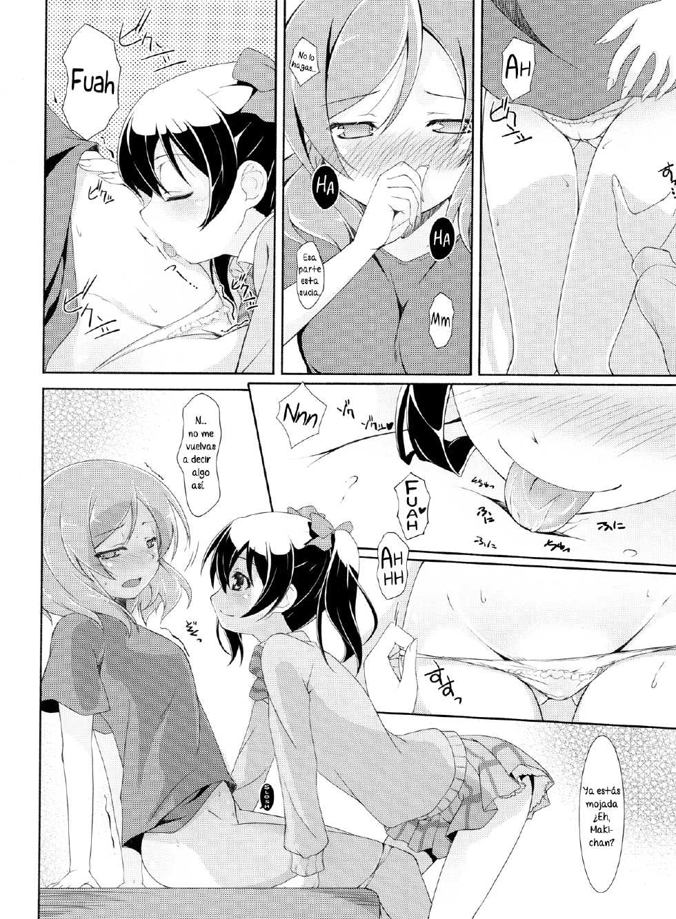 (C84) [MuraMura Pocky, Sinosino (Kasumi, Sinohara Sinome)] Love White | Amor Puro (Love Live!) [Spanish] [Sólo Yuri Traducido] - Page 9