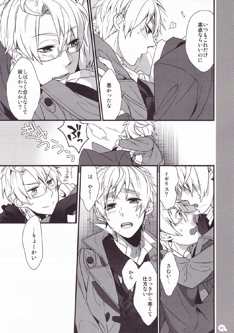 (C79) [Mineruba (Sena)] Aru Samui Hi no Hanashi. (Hetalia: Axis Powers) - Page 3