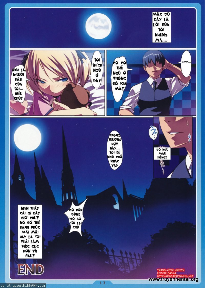 (C76) [LongHornTrain (CyoCyo)] [XI] Kakko Elf ver-C (DeathSmiles) [Vietnamese Tiếng Việt] {lauxanh.us} - Page 12