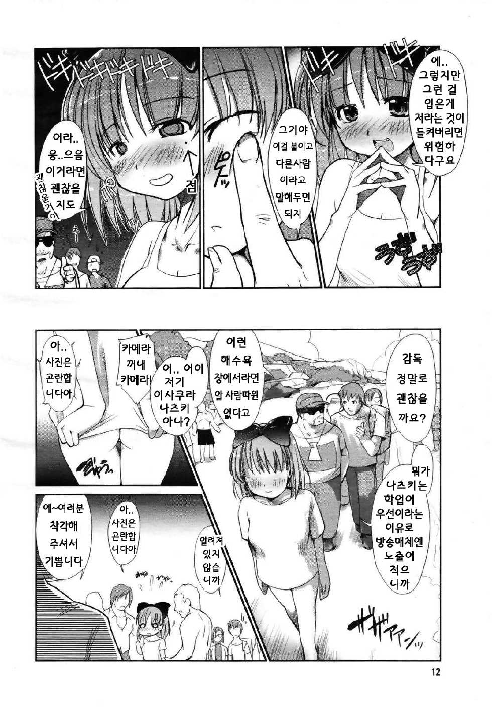 [Nixinamo Lens] Seijunha Idol - Naisho no Natsuki Ura Mode (COMIC Megaplus 2007-09 Vol. 47) [Korean] [팀☆면갤] - Page 7