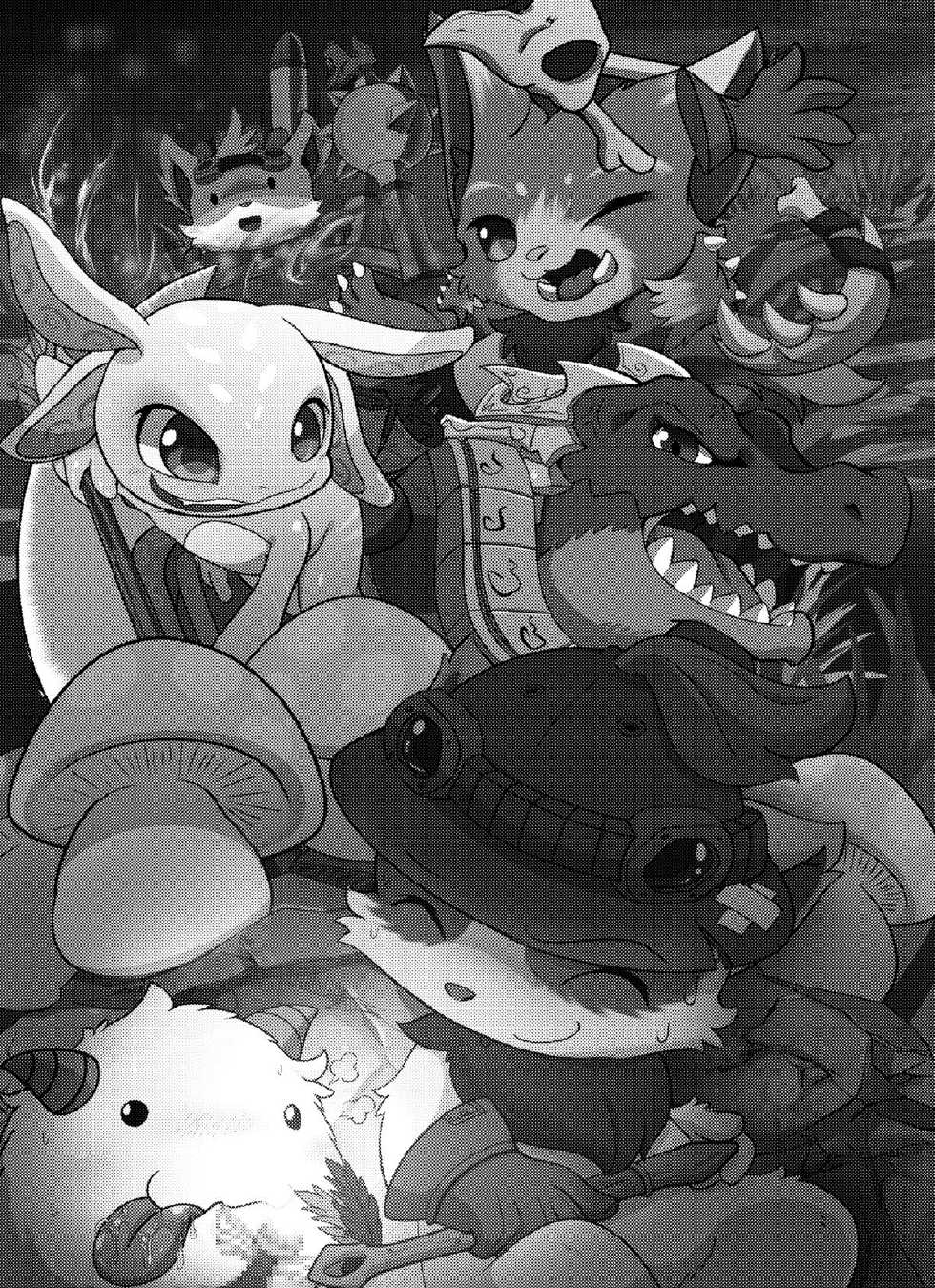 (C87) [Kezukaya (Various)] Welcome to Kemoner's Rift!! (League of Legends) [English] - Page 1