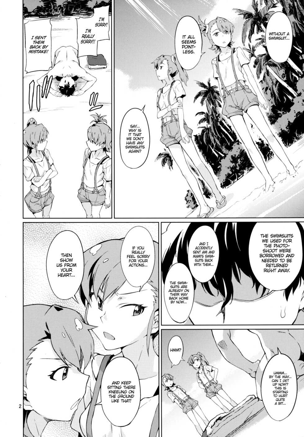 [Chotto Dake Aruyo. (Takemura Sesshu)] Shima-Hen | Island Edition (THE iDOLM@STER) [English] [PSYN] [Digital] - Page 3