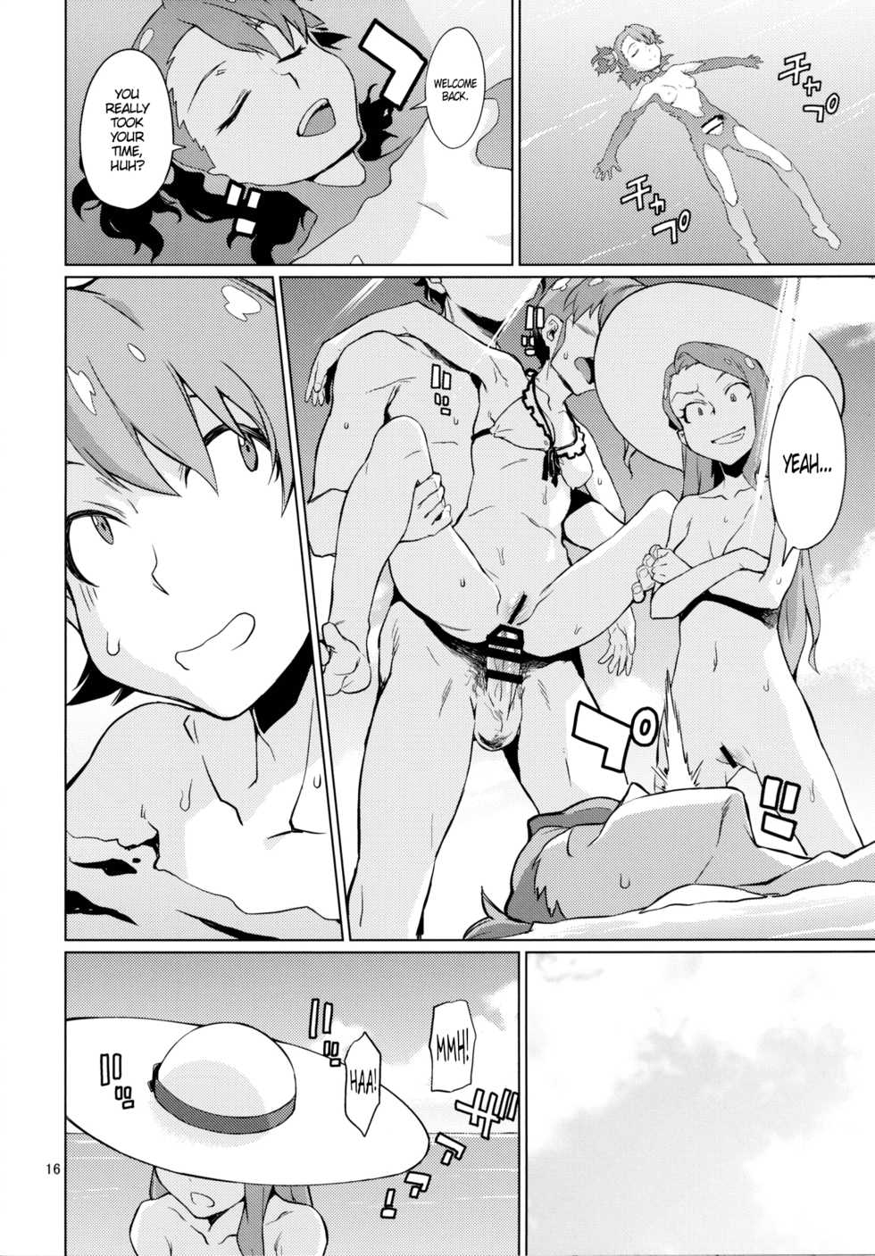 [Chotto Dake Aruyo. (Takemura Sesshu)] Shima-Hen | Island Edition (THE iDOLM@STER) [English] [PSYN] [Digital] - Page 17