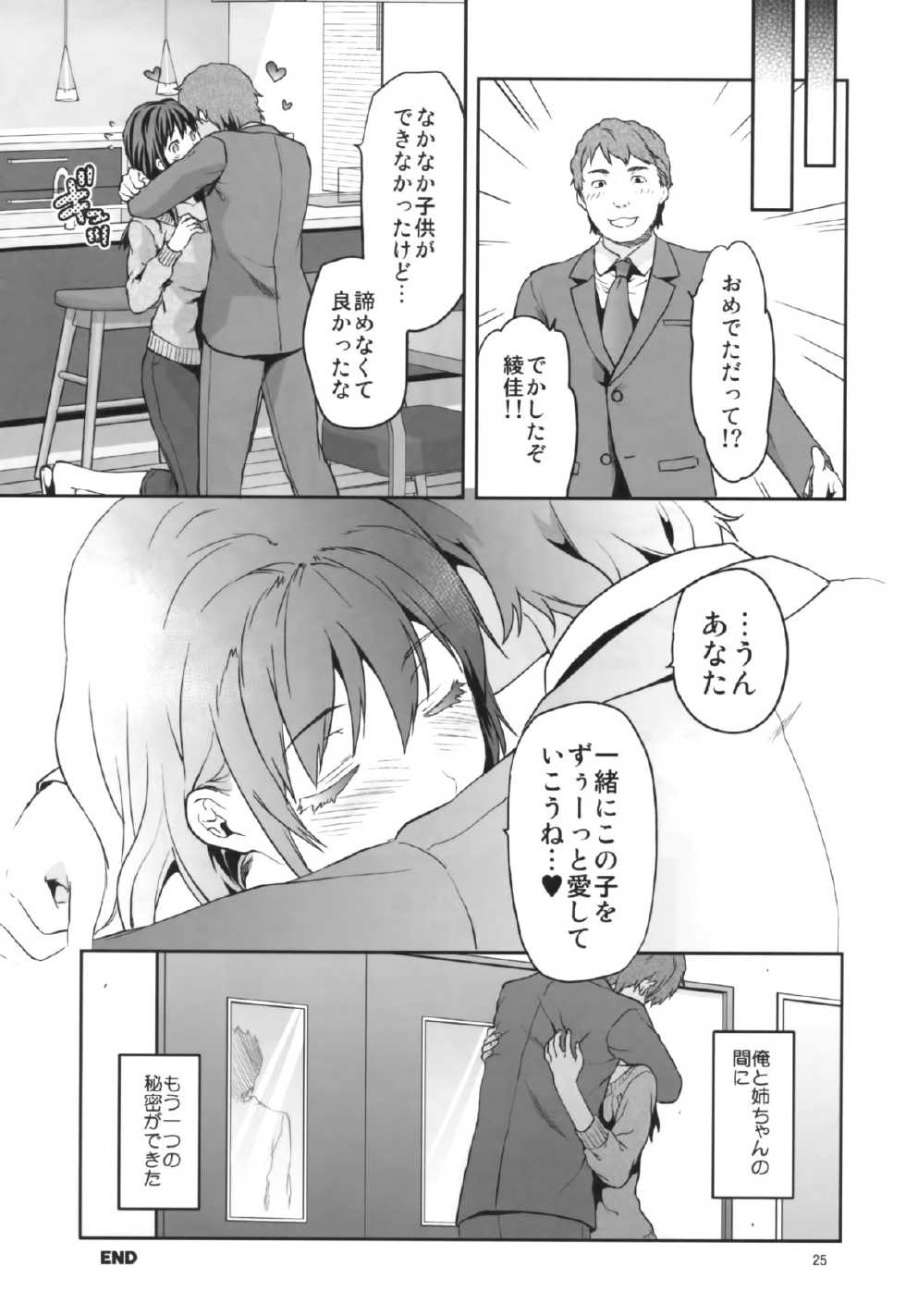 (C87) [Lv.X+ (Yuzuki N Dash)] Hitoduma Ane - Page 25