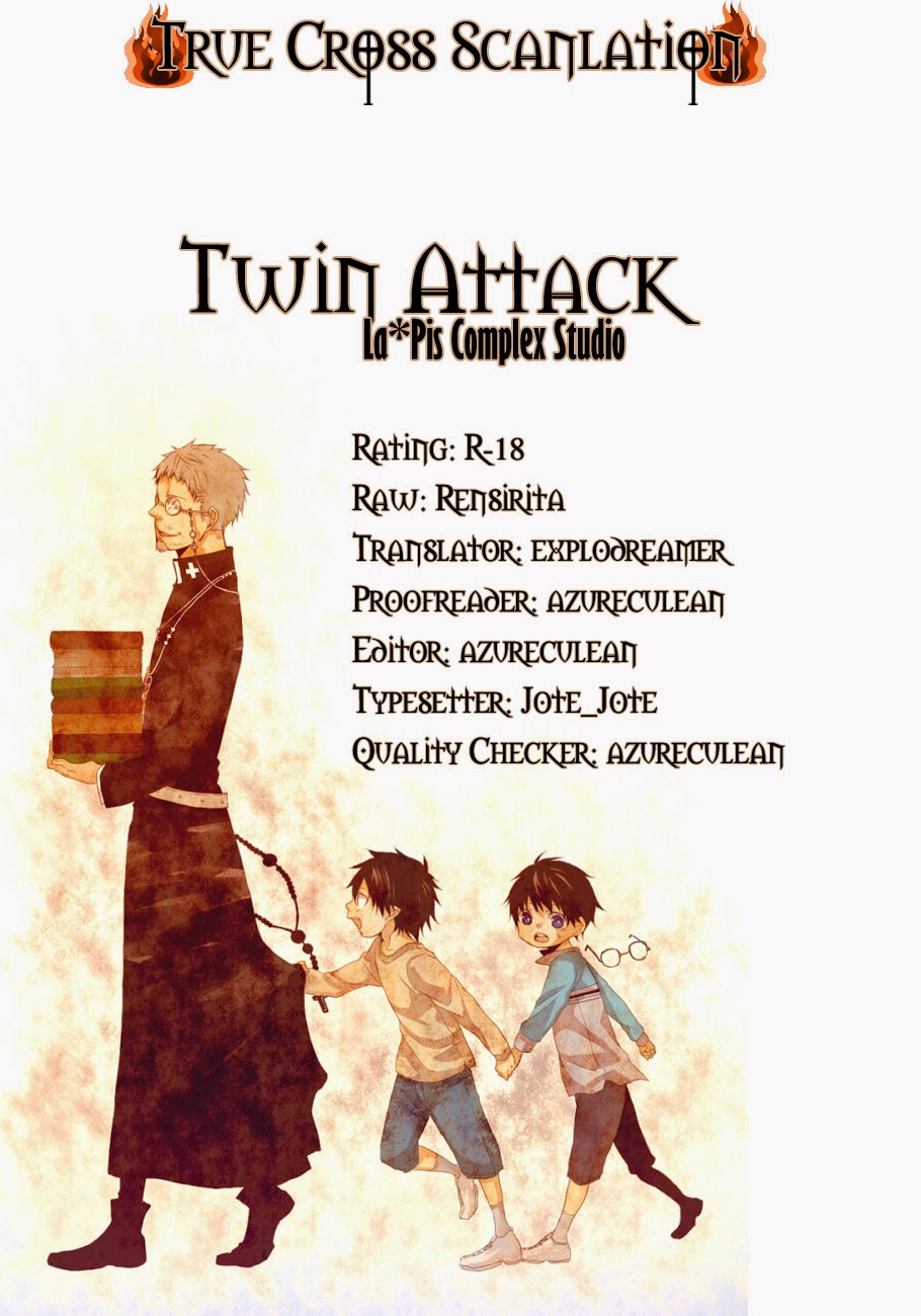 [La*Pis (Koyuki)] TWIN ATTACK (Ao no Exorcist) [English] [True Cross] - Page 32