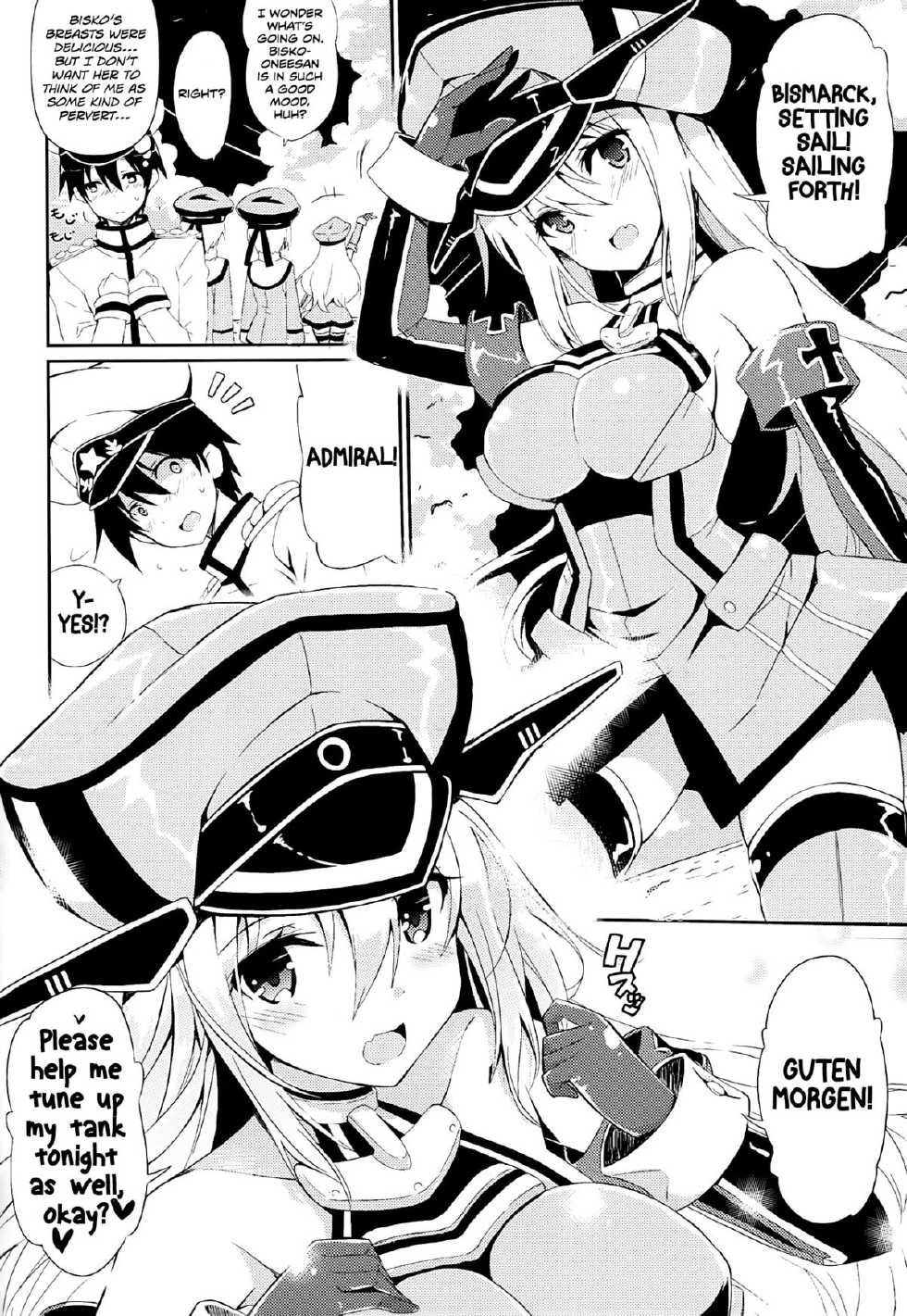 (C86) [odin (Kurokawa IZUMI)] Nomimasho Bismilk | Let's Drink Bismilk (Kantai Collection -KanColle-) [English] [Team Koinaka + XCX Scans] - Page 23