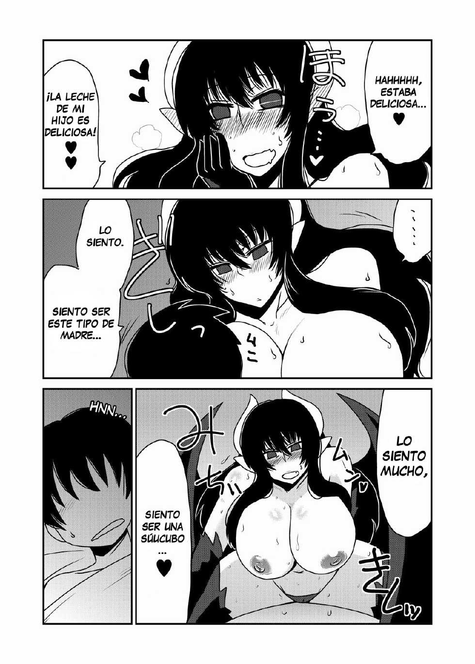 [Hroz] Succubus na Okaa-san. | Succubus Mother [Spanish] {Deadpool} [Digital] - Page 9