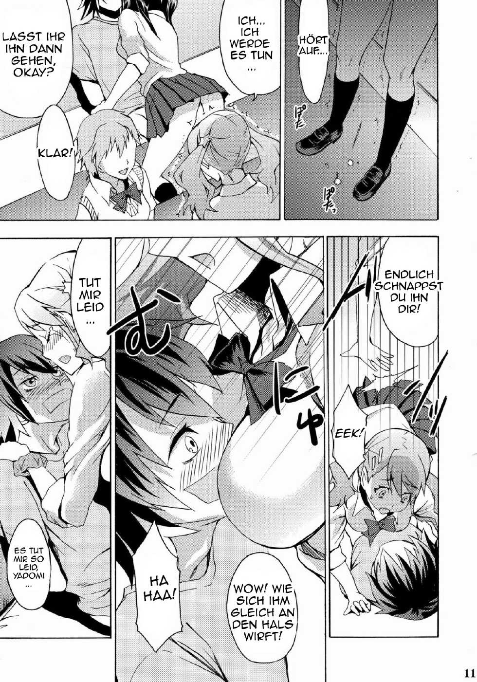 (SC52) [Otabe★Dynamites (Otabe Sakura)] Chou Sitsuren Busters | Super Love Lost Busters (Ano Hi Mita Hana no Namae wo Bokutachi wa Mada Shiranai.) [German] {SchmidtSST} - Page 9