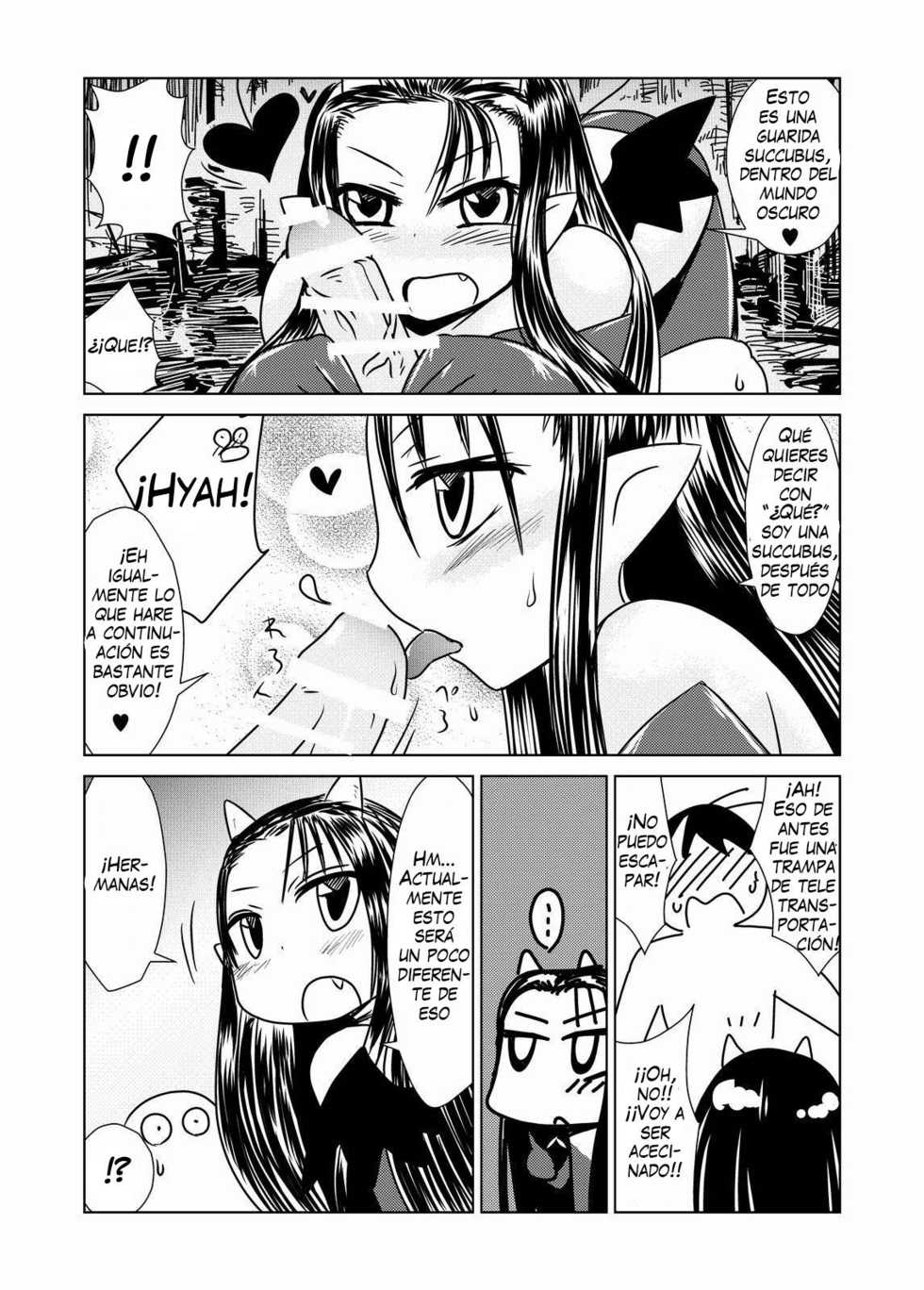 [Hroz] Succubus no San Shimai | Tres Hemanas Succubus  [Spanish] [ThanatoS184] [Digital] - Page 4