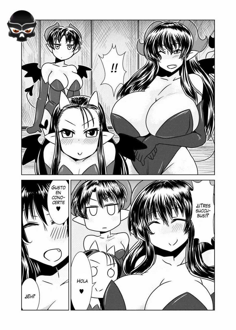 [Hroz] Succubus no San Shimai | Tres Hemanas Succubus  [Spanish] [ThanatoS184] [Digital] - Page 5