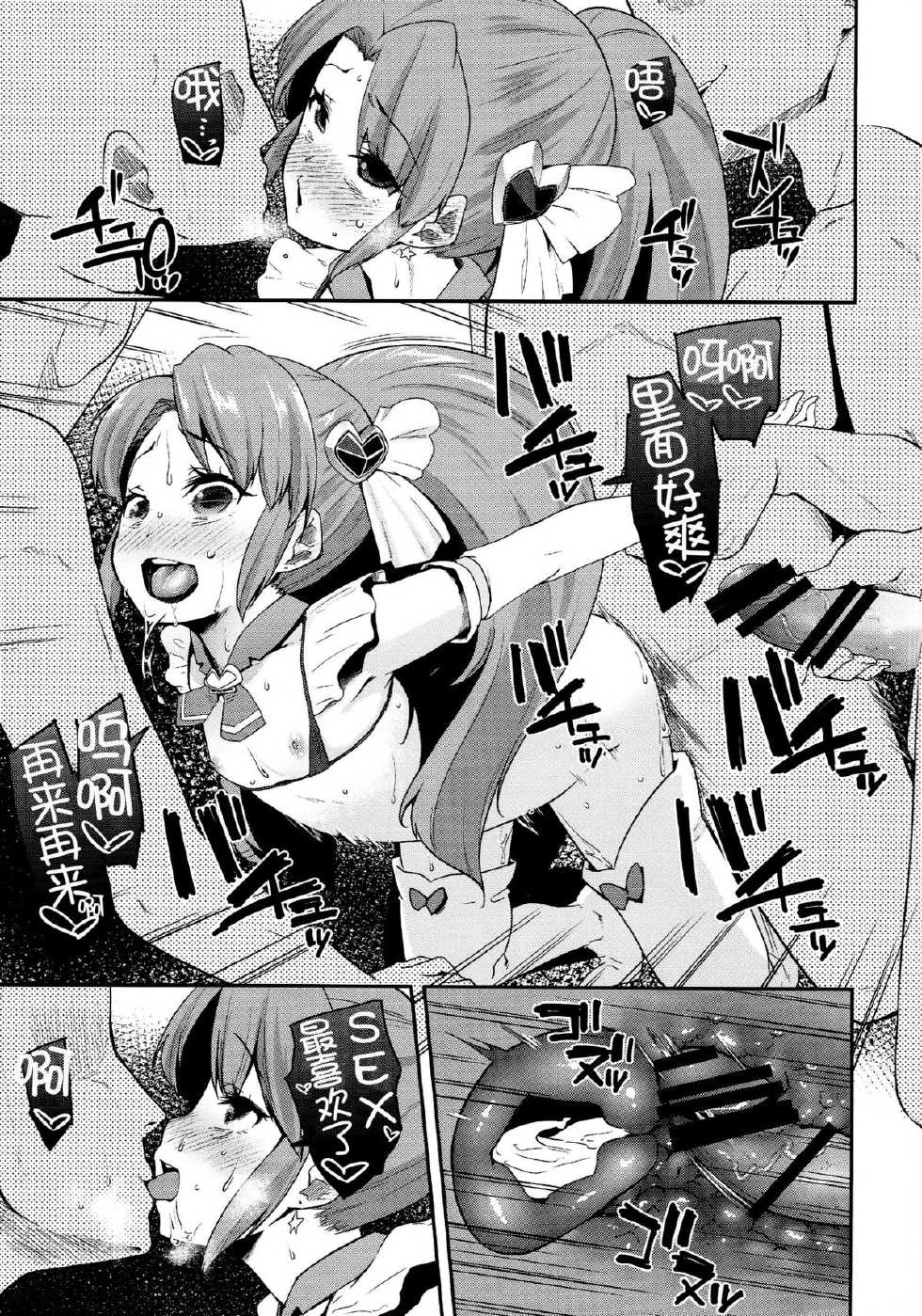 (C87) [condiment moderately (Maeshima Ryo)] Happiness experience2 (HappinessCharge Precure!) [Chinese] [狼娘汉化] - Page 19
