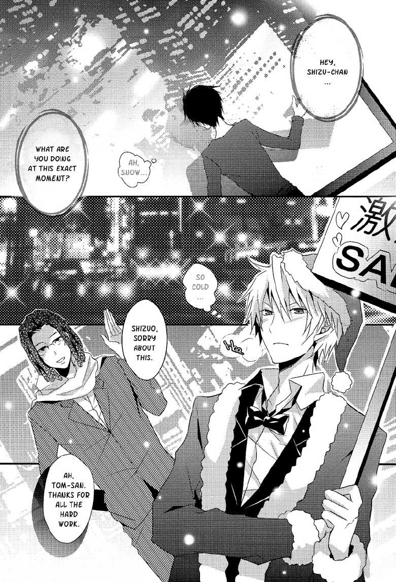 (C81) [UNAP! (Maine)] Bartender-Clad Santa Claus (Durarara!!) [English] [Yaoi-Sei] - Page 9
