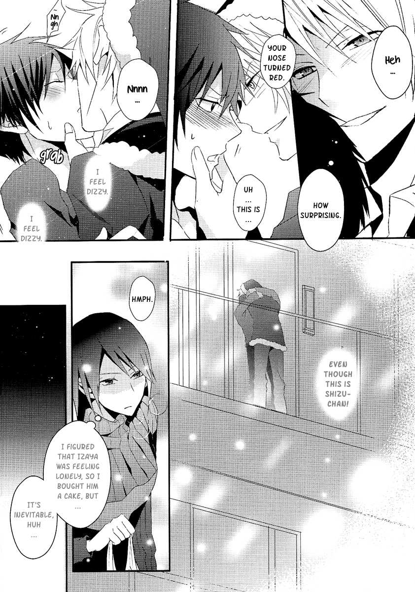 (C81) [UNAP! (Maine)] Bartender-Clad Santa Claus (Durarara!!) [English] [Yaoi-Sei] - Page 19