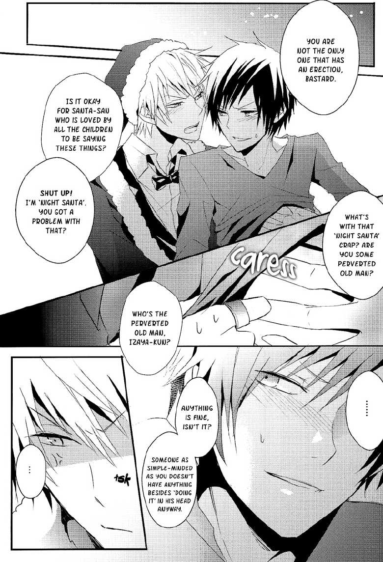 (C81) [UNAP! (Maine)] Bartender-Clad Santa Claus (Durarara!!) [English] [Yaoi-Sei] - Page 22