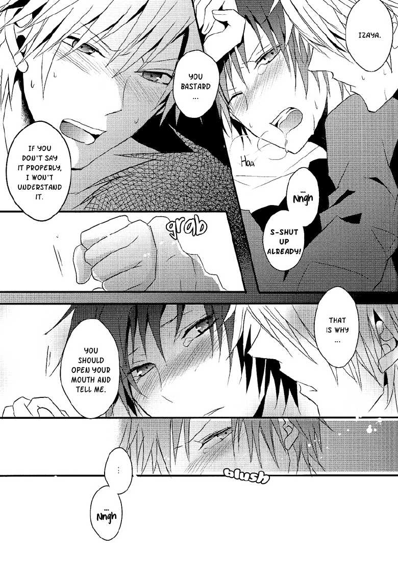 (C81) [UNAP! (Maine)] Bartender-Clad Santa Claus (Durarara!!) [English] [Yaoi-Sei] - Page 26