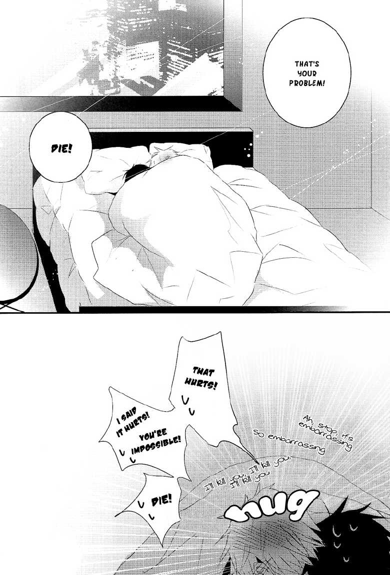 (C81) [UNAP! (Maine)] Bartender-Clad Santa Claus (Durarara!!) [English] [Yaoi-Sei] - Page 35