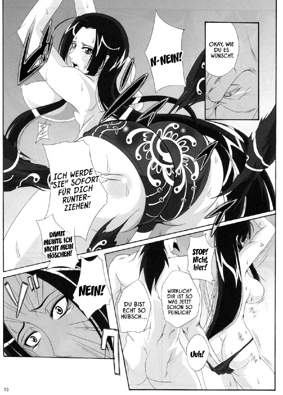 (C76) [Kairanban (Bibi)] Benten Kairaku 11 Hebirei (One Piece) [German] [Schmidtsst] - Page 14