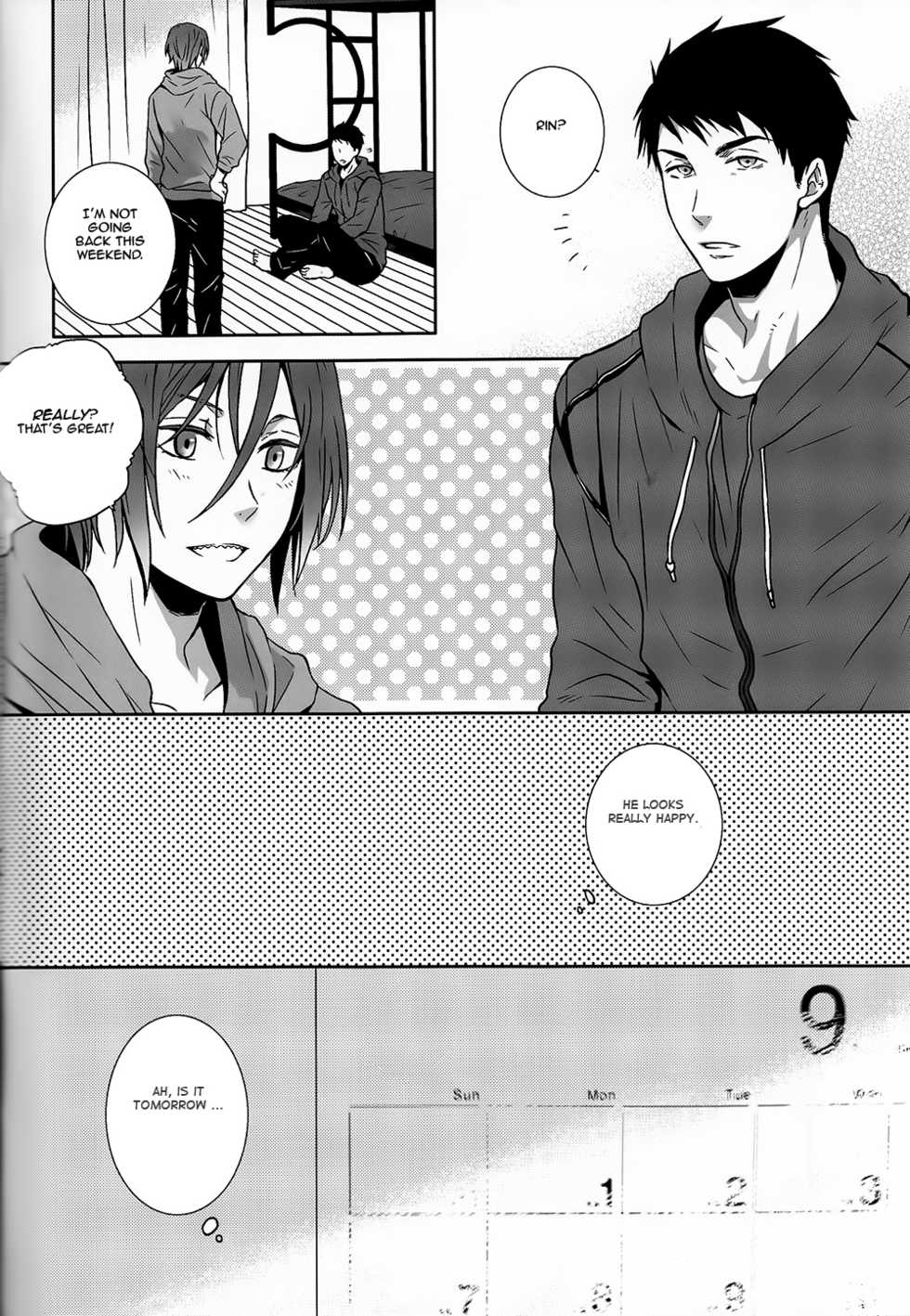 (SPARK9) [ALPHA PLUS (Hizuki Mai)] BOY MEETS BOY (Free!) [English] [Carrot-Bunny] - Page 4