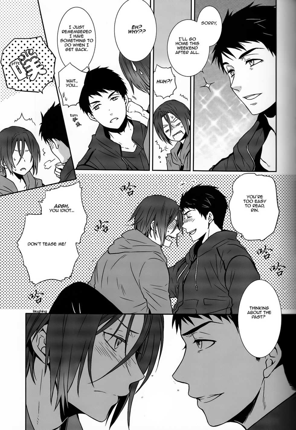 (SPARK9) [ALPHA PLUS (Hizuki Mai)] BOY MEETS BOY (Free!) [English] [Carrot-Bunny] - Page 5