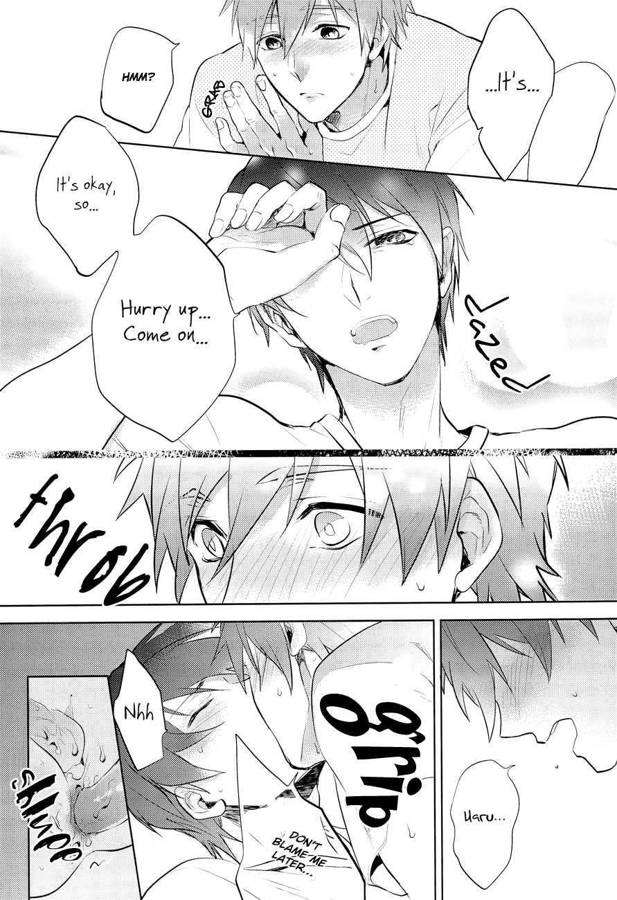 (Renai Free Style! Osaka Taikai) [sigmastar (Kazuki)] Kimi no Tonari de Zutto. (Free!) [English] [Baka Dumb Aho Scans] [Decensored] - Page 17