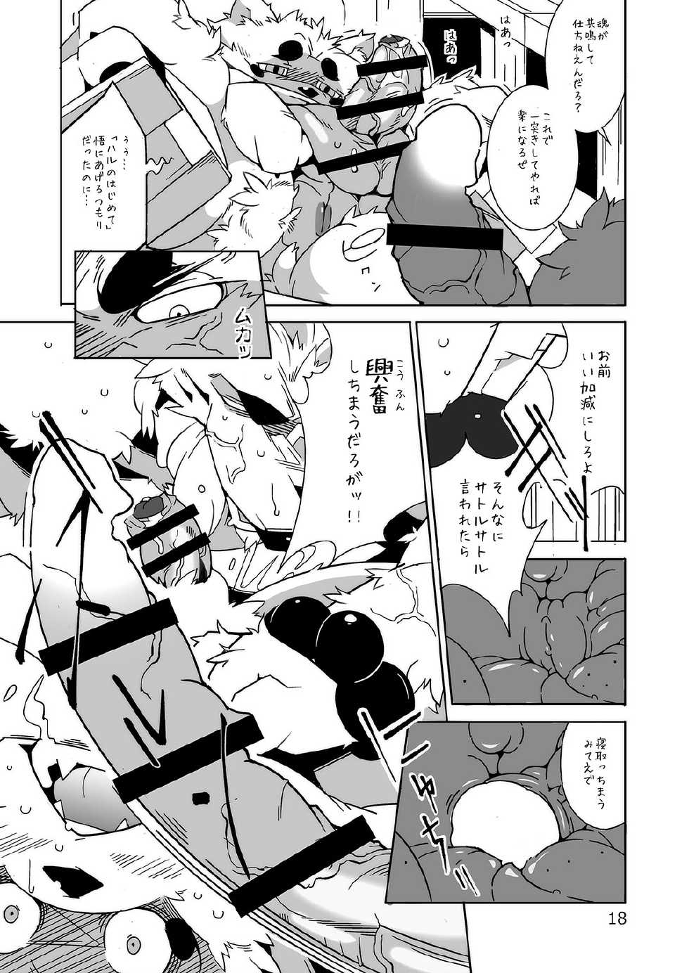 (Fur-st 7) [Deresuke Syuppan (Heppoko Taro)] Oinari-sama Washoui (Gingitsune) - Page 17