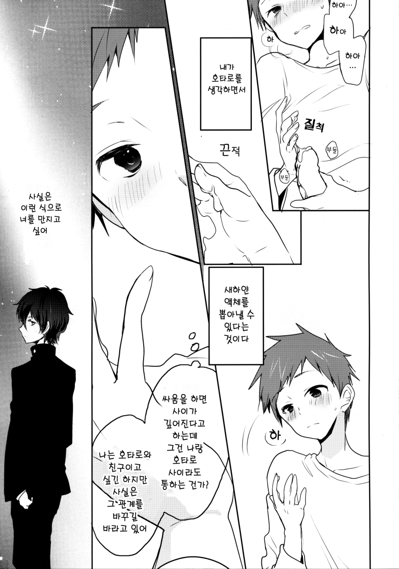 (C85) [Ougon Purin (Ibuki Ren)] Kimi no Munamoto o Tsukanda Toki no Hanashi. (Hyouka) [Korean] [Faken translate] - Page 6