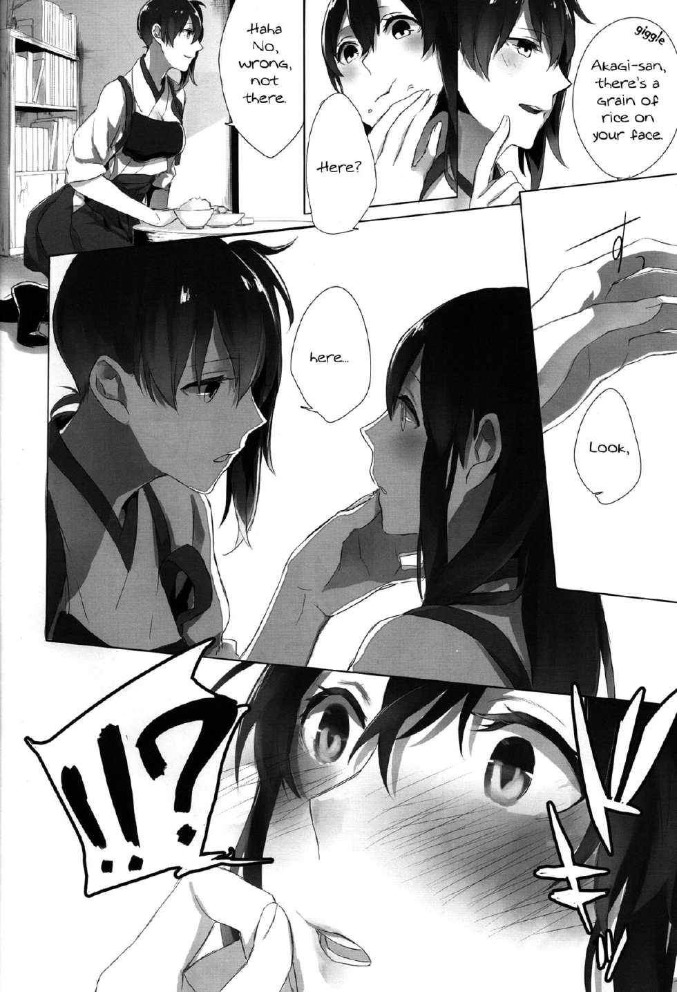 (C87) [Sleeper (Nekomura)] Ippai Taberu Kimi ga Suki! | I love the one who eats a lot (Kantai Collection -KanColle-) [English] {Yuri Reviews + Mai88} - Page 5