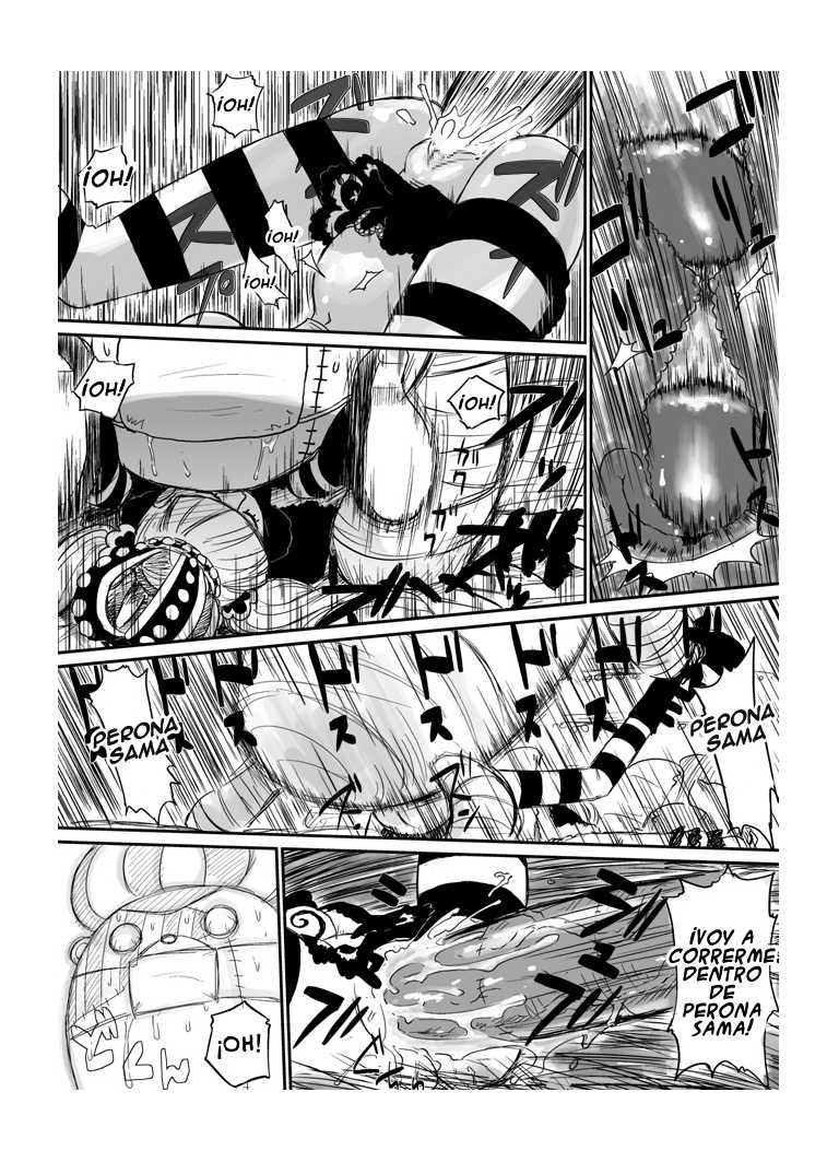 [Aoiro-Syndrome (Yuasa)] Gyakushuu no Kumashi (One Piece) [Spanish] {RedH} - Page 4