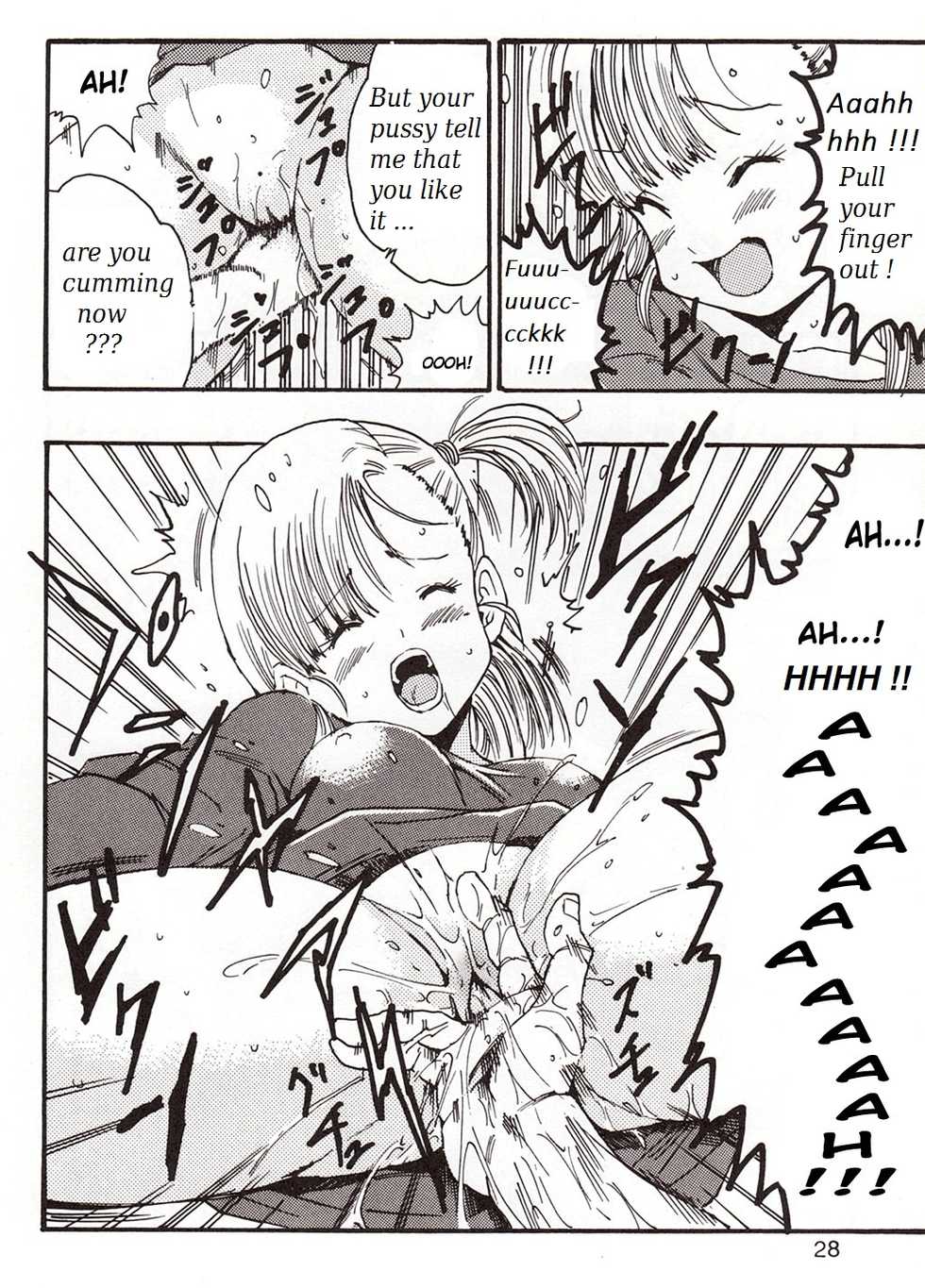 (C83) [Monkees (YoungJiJii)] Dragon Ball EB 1 - Episode of Bulma (Dragon Ball) [English] [R0tagemo] - Page 28