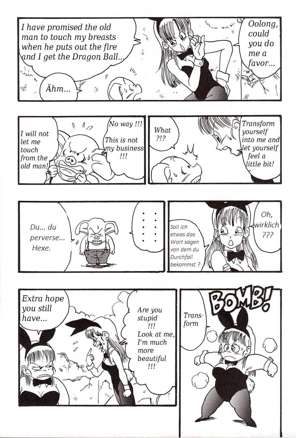 (C83) [Monkees (YoungJiJii)] Dragon Ball EB 1 - Episode of Bulma (Dragon Ball) [English] [R0tagemo] - Page 32
