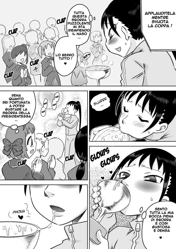 [Calpis Koubou] Sei Futanari Seitokai ~Gohoubi wa Seieki Buro~ [Italian] [H.K Italian] [Digital] - Page 13