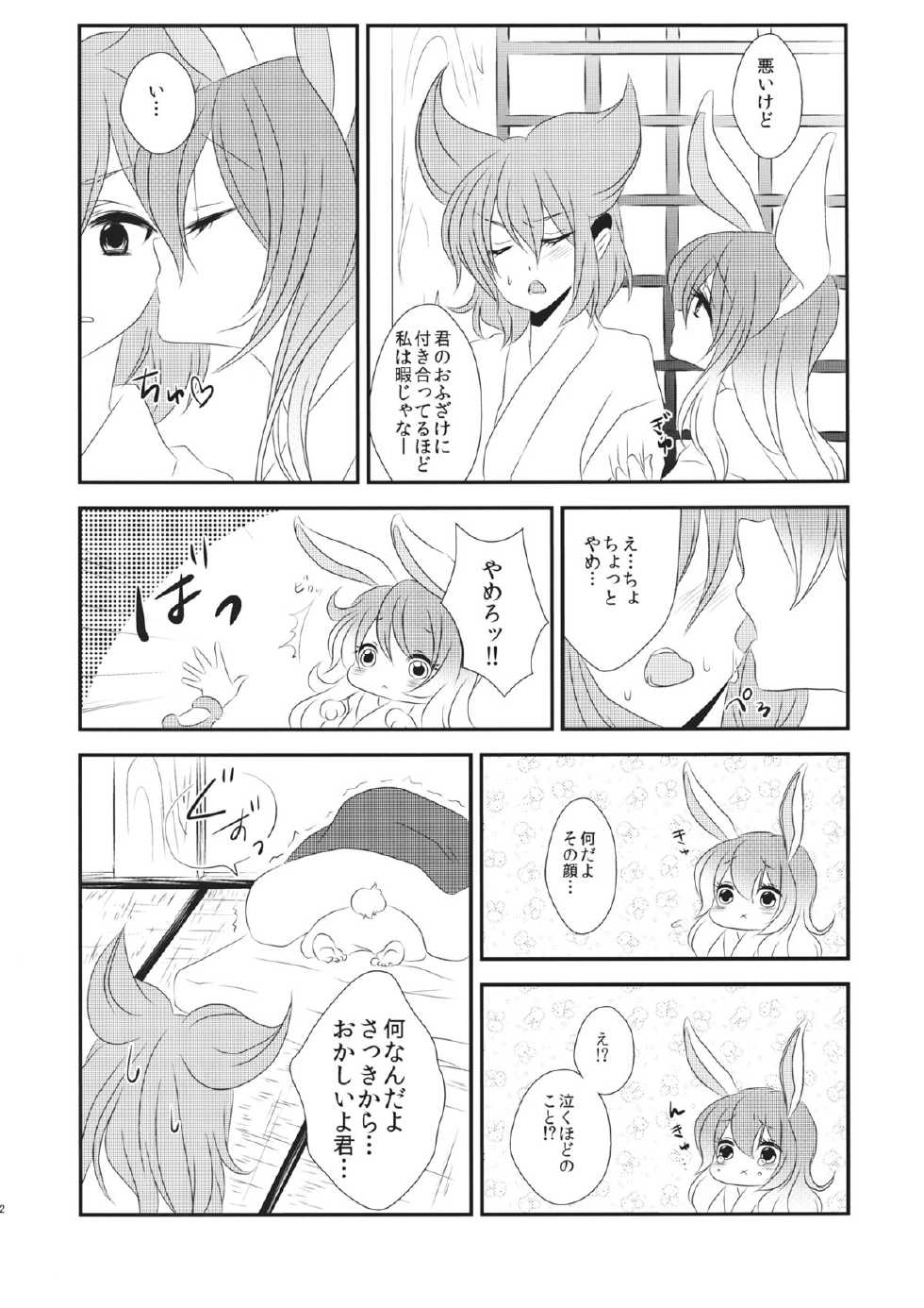 (Kouroumu 10) [Mimippu (Izumimipu)] Hatsujou Usagi no Shitsukekata (Touhou Project) - Page 3