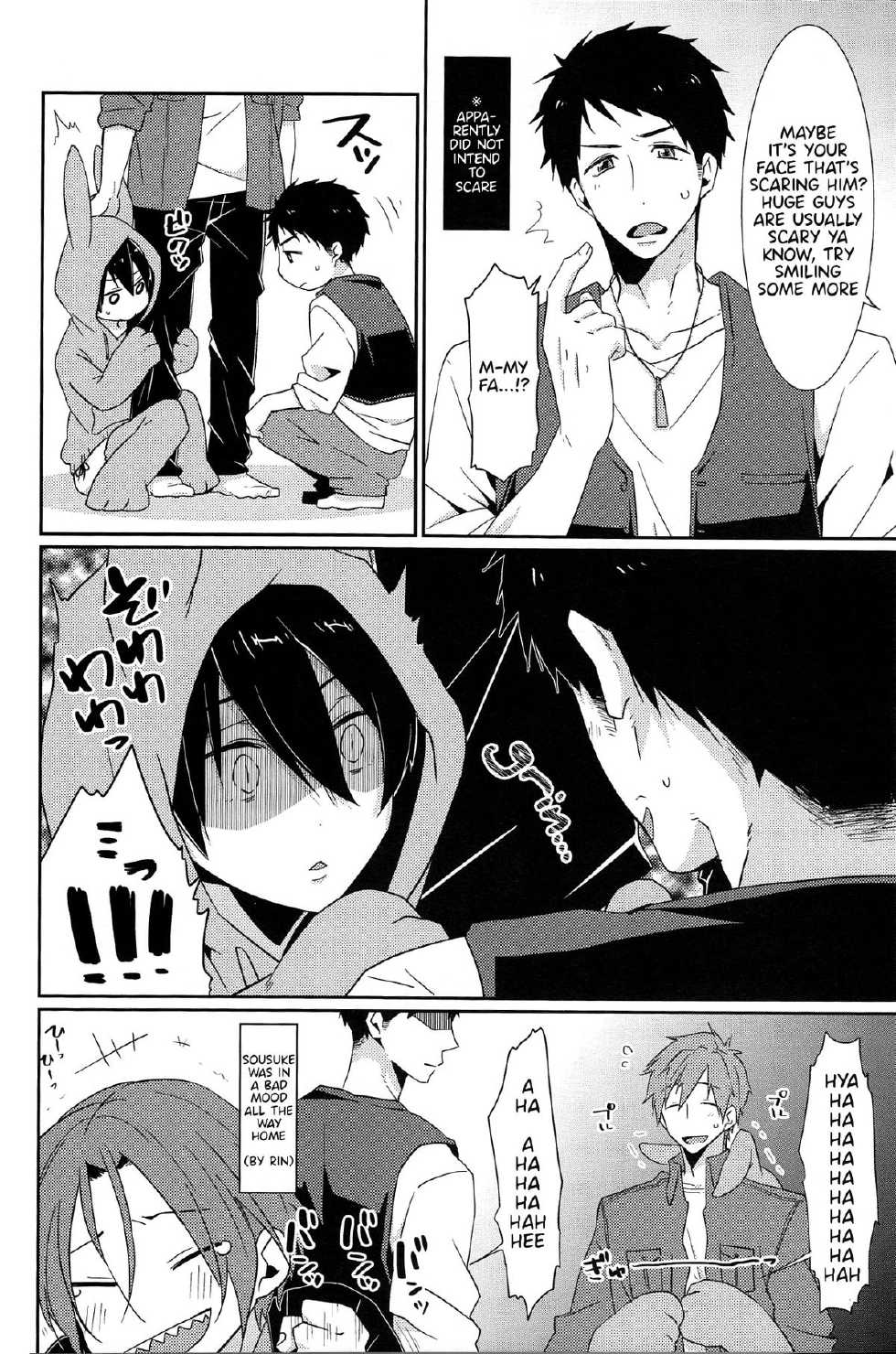 (C87) [KH. (Yuki)] Usa Haru Shiiku Nikki | Bunny Haru Raising Diary (Free!) [English] {Anneioux} - Page 8