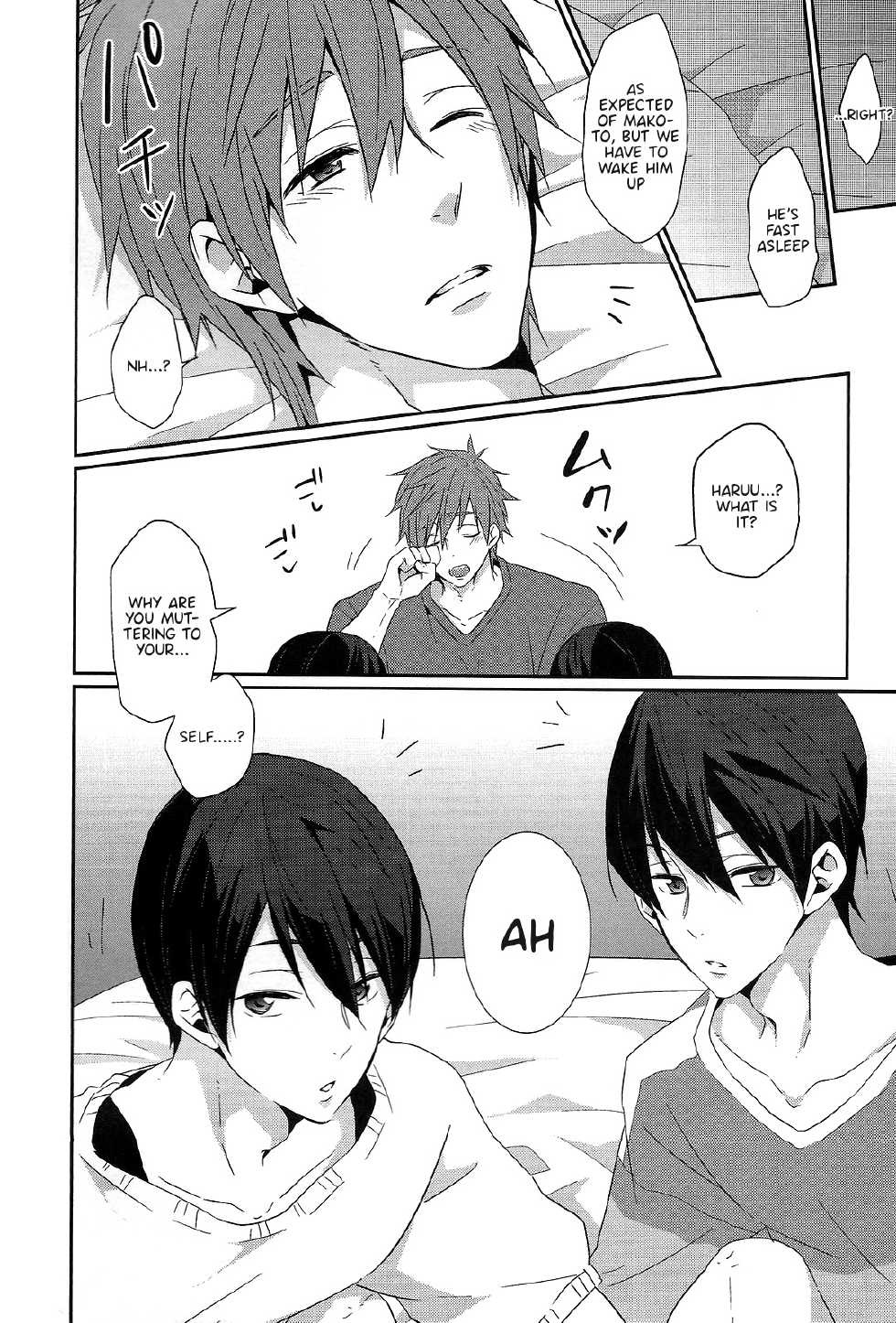 (Renai Jiyuugata! Osaka Taikai 2) [KH. (Yuki)] Ryote ni Haru. | A Haru in Both Hands. (Free!) [English] {Anneioux} - Page 2