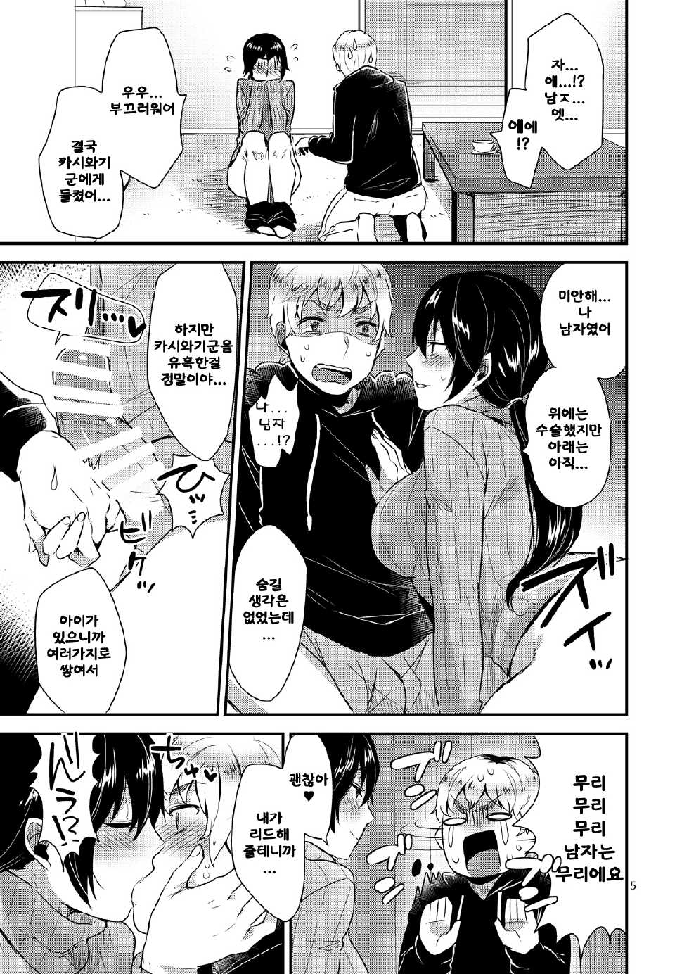 (C87) [Mogiki-chan chi (Mogiki Hayami) Tonari no Okaa-san [Korean] [LIMITE] - Page 6