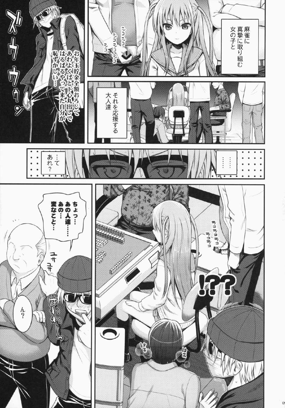(C87) [40010 1-GO (40010Prototype)] Akochan Watching Club (Saki) - Page 9
