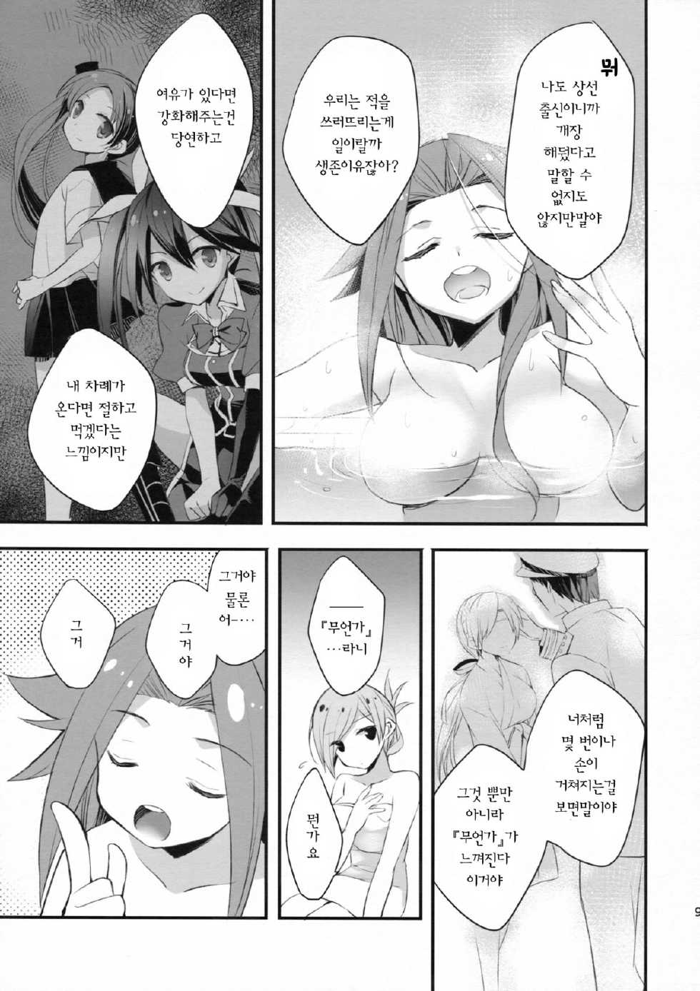 (Gunrei Bu Shuho & Houraigekisen! Yo-i! Goudou Enshuu 2Senme) [ARESTICA (Ariko Youichi)] Susa no Tenboshi | 주사의 천성 (Kantai Collection -KanColle-) [Korean] [one man Army] - Page 8