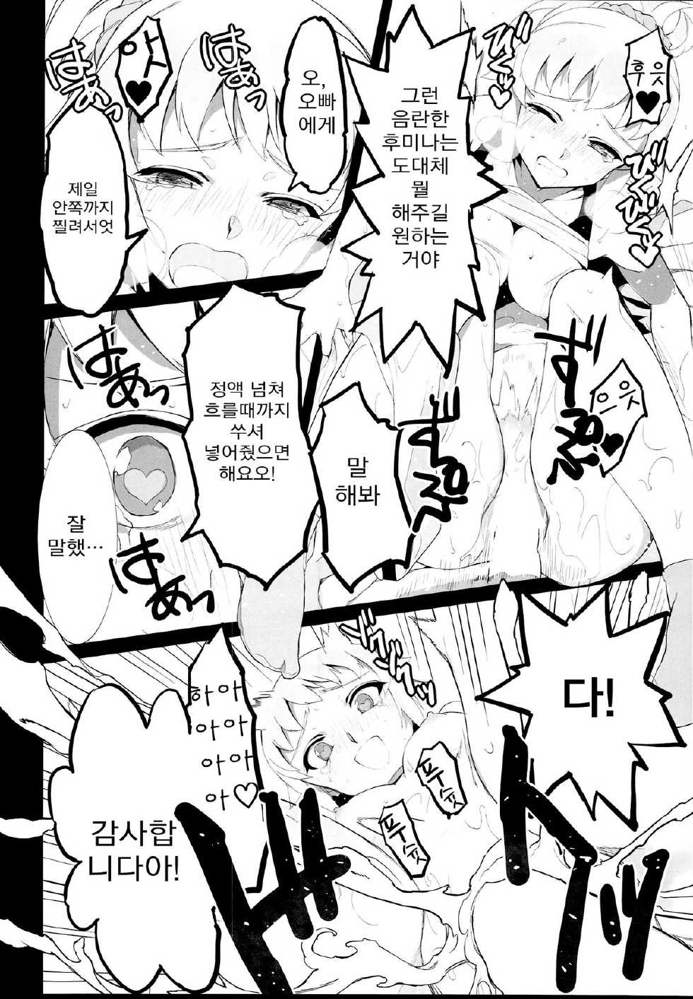 (C87) [Bonnou Stream (shri)] BIG APPLE (Gundam Build Fighters Try) [Korean] [Team Dog Drip] - Page 20