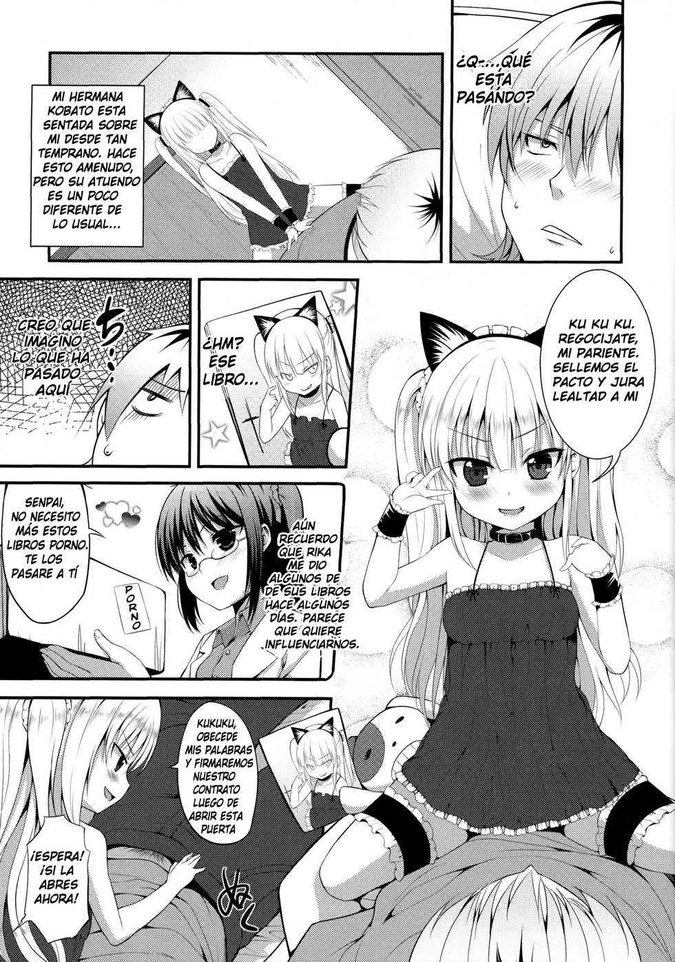 (FF21) [Denmoe (Tachikata no Hi)] Kobato Roshutsu (Boku wa Tomodachi ga Sukunai) [Spanish] - Page 2