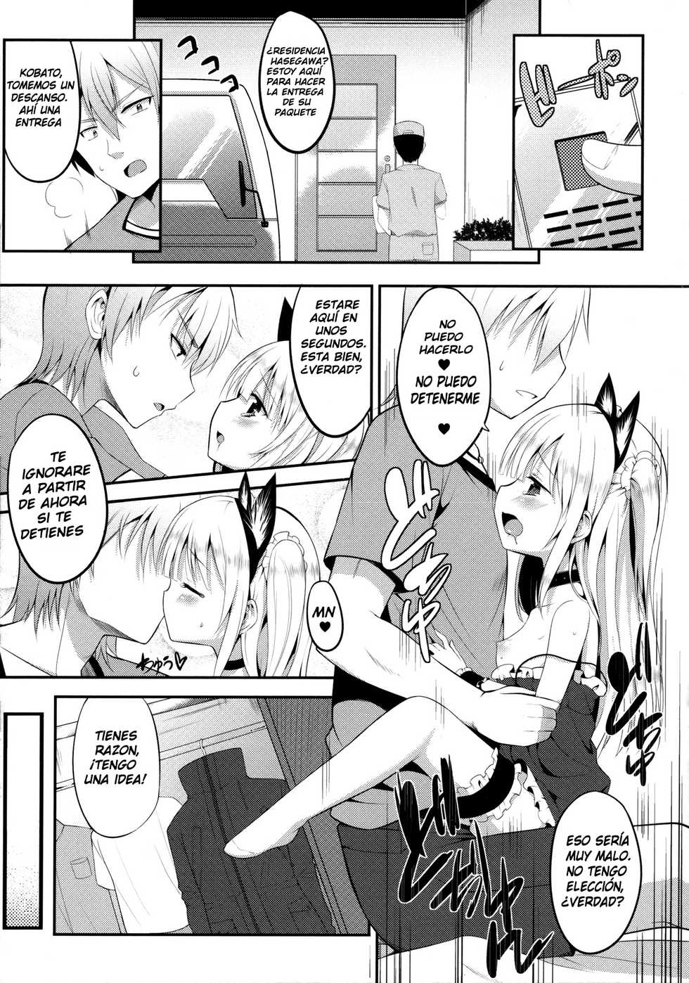(FF21) [Denmoe (Tachikata no Hi)] Kobato Roshutsu (Boku wa Tomodachi ga Sukunai) [Spanish] - Page 8