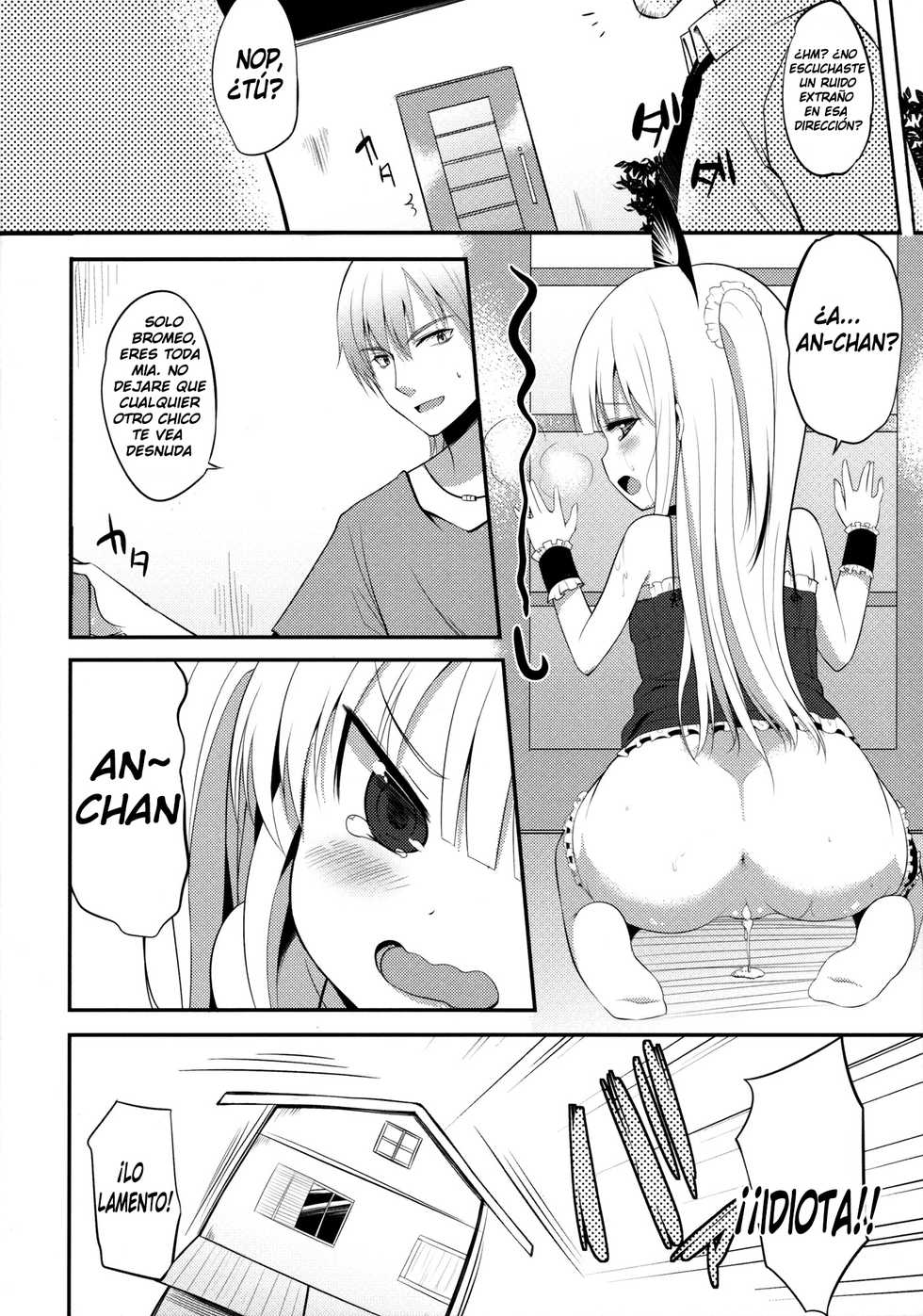 (FF21) [Denmoe (Tachikata no Hi)] Kobato Roshutsu (Boku wa Tomodachi ga Sukunai) [Spanish] - Page 15