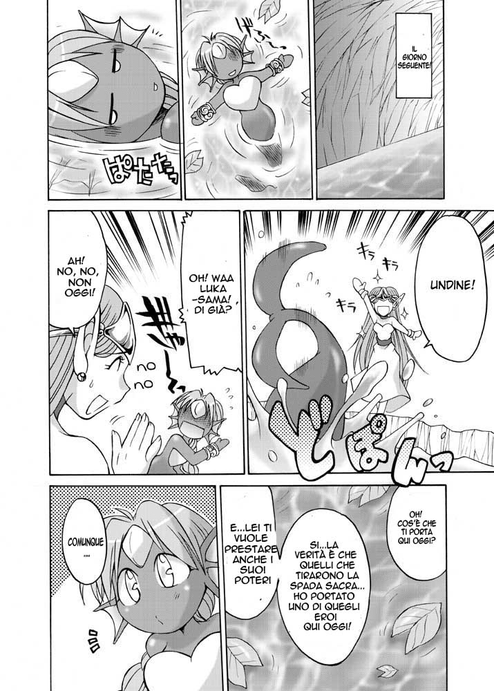 [Kaguya Hime Koubou (Gekka Kaguya, Takatsu Keita)] Komaka Sugite Tsutawaranai Ero Doujin Senshuken (Seiken Densetsu 2) [Italian] [World Hentai Ita] [Incomplete] - Page 24