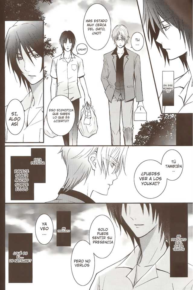 (C76) [MTD (Rei)] ¿Puedo ser un poco más egoista? (Natsume's Book of Friends) [Spanish] - Page 7