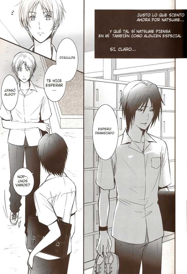 (C76) [MTD (Rei)] ¿Puedo ser un poco más egoista? (Natsume's Book of Friends) [Spanish] - Page 12